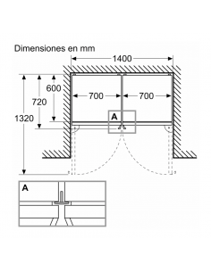 Frigorífico Siemens KG49NAIBT 2