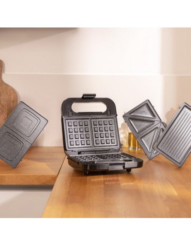 Appareil Croque Monsieur 4 Personnes Cecotec Rock'nToast Family - Appareil à Sandwichs 4 Parts 1500W Revêtement Antiadhésif Appareil 4 Sandwichs Appareil Croque Monsieur 4 Personnes Cecotec Rock'nToast Family - Appareil à Sandwichs 4 Parts 1500W Revêtement Antiadhésif Appareil 4 Sandwichs