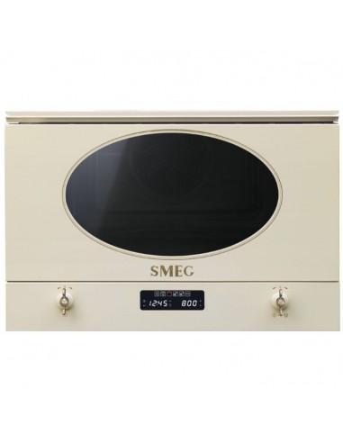 MICROONDAS SMEG CREMA MP822PO