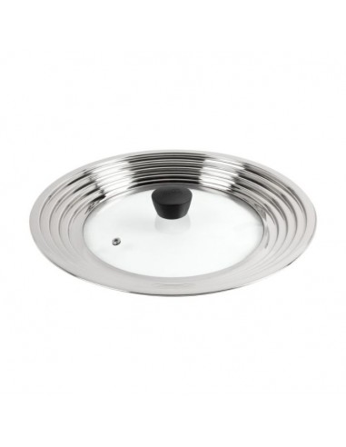 TAPA CRISTAL/INOX 24-30 CM KUHN RIKON