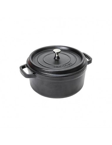 CAZUELA CECOTEC COCOTTE NEGRA 24CM