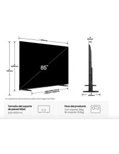 TELEVISION HISENSE 85A6Q 2