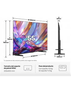 TELEVISION HISENSE 55A7Q 2