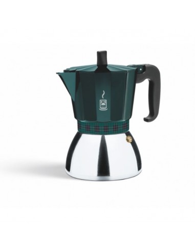 CAFETERA BRA DELUXE VERDE (3 TAZAS)