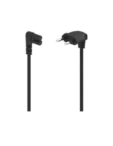Cable corriente angulo 1,5m Negro