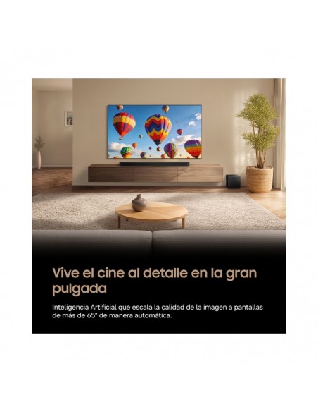 Samsung M90H: imagen Mini LED de gran formato; accesorios de ambientación no incluidos