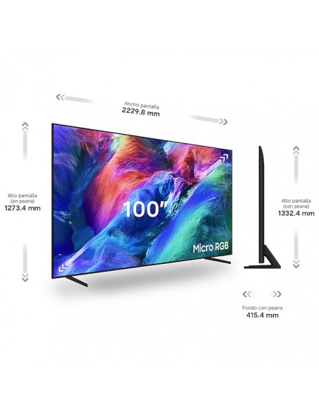 Medidas oficiales Samsung TMR100R85HUXXC