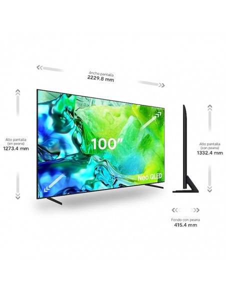 Medidas oficiales Samsung TQ100QN80HUXXC