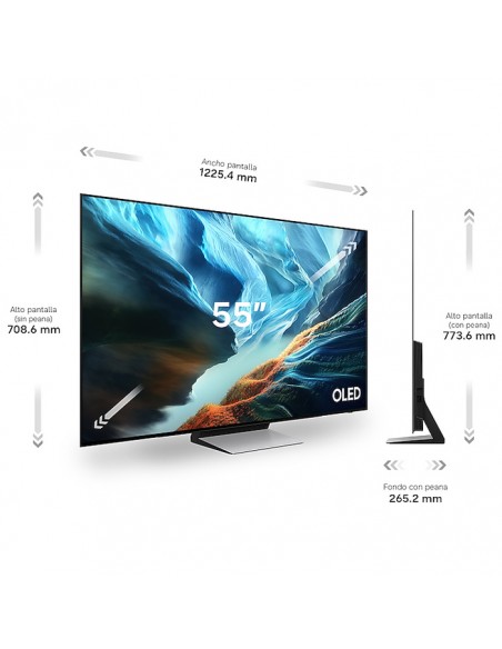 Medidas oficiales Samsung TQ55S90HAEXXC