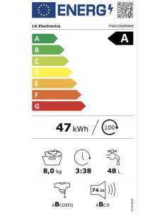 LAVADORA LG F4A10S8NWK 2