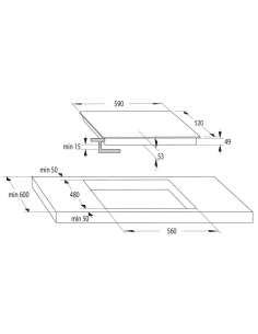 INDUCCION HISENSE HI6352BSCE 2